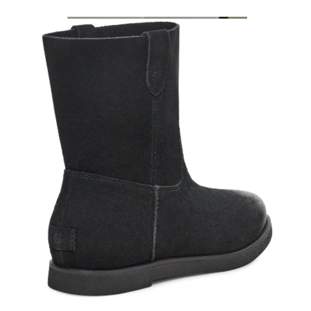 NEW UGG Josefene Short Suede Boot in Black Sz. 6 - Picture 4 of 5